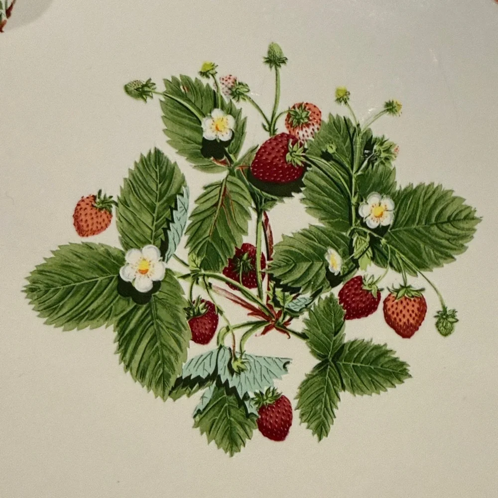 Portmeirion Summer Strawberries Quiche Dish Discontinued